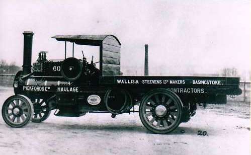 Wallis & Stevens overtype steam wagon